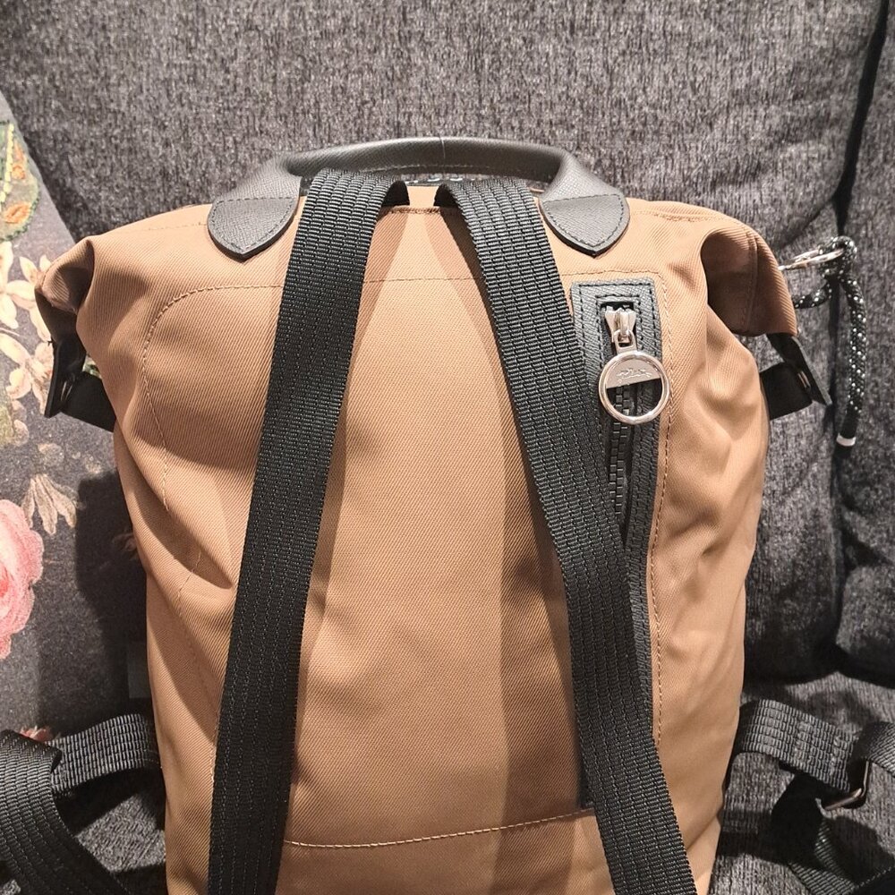 Longchamp Le Pliage Energy Large Canvas Backpack - Picture 3 of 4